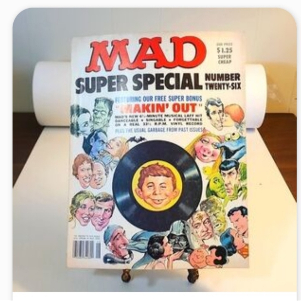 Vintage MAD Magazine Lot of 9 Collectibles. - Picture 5 of 9